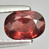 1.10 Ct. Oval Natural Purplish Pink Rhodolite Garnet Gem Madagascar