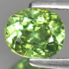 Demantoid Garnet 1.07 Ct. Oval 6.5 x 5.4 Mm Natural Gemstone Unheated Madagascar