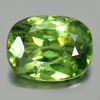 Green Demantoid Garnet 1.02 Ct. Oval Shape 7 x 5.3 Mm. Natural Gem Unheated
