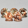 Round Cut 1.11 Ct. 5 Pcs. Natural Color Change Garnet Unheated