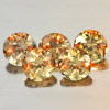 0.99 Ct. 5 Pcs. Vivid Natural Color Change Garnet Round Shape Unheated