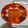 1.00 Ct. Natural Orange Spessartine Garnet Oval Cutting