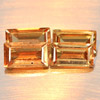 Natural Gems 1.28 Ct. 4 Pcs. Baguette Shape Color Change Garnet
