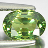 Demantoid Garnet 0.93 Ct. VS Oval 7.3 x 5.4 Mm. Natural Unheated Gem Madagascar Demantoid Garnet 0.93 Ct. VS Oval 7.3 x 5.4 Mm. Natural Unheated Gem Madagascar