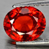 Unheated 1.79 Ct. Natural Gem Oval Shape Orangish Red Spessartine Garn