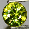Demantoid Garnet 1.19 Ct. VS Round Diamond Cut 6.2 Mm. Natural Gemstone Unheated Demantoid Garnet 1.19 Ct. VS Round Diamond Cut 6.2 Mm. Natural Gemstone Unheated