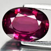 Purplish Pink Rhodolite Garnet 4.85 Ct. Oval Shape 11.7 x 8.6 Mm. Natural Gem