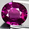 Purplish Pink Rhodolite Garnet 4.12 Ct. Oval Shape Natural Gemstone Unheated