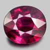 Purplish Pink Rhodolite Garnet 3.01 Ct. Oval Shape 8.8 x 7.9 Mm Natural Gemstone