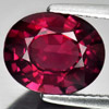 Purplish Pink Rhodolite Garnet 4.35 Ct. Oval 10.6 x 8.7 Mm. Natural Gemstone