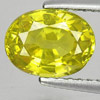 Mali Garnet Yellow Green 1.69 Ct. Oval Natural Unheated Gemstone Madagascar