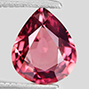 Natural Purplish Pink Rhodolite Garnet 1.53 Ct Pear Shape Gemstone From Tanzania