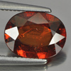 Orange Spessartine Garnet 1.86 Ct. Oval Shape 9 x 6.7 Mm. Natural Gem Unheated