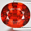 Unheated Gemstone 4.88 Ct. Natural Orange Red Spessartine Garnet Oval Shape