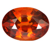 1.11 Ct. Good Oval Shape Natural Gem Reddish Orange Spessartine Garnet Unheated