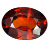 Unheated 0.78 Ct. Oval Shape Natural Reddish Orange Spessartine Garnet Nigeria