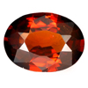 Unheated 0.70 Ct. Oval Shape Gemstone Natural Reddish Orange Spessartine Garnet