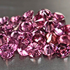Natural Purplish Pink Rhodolite 2.87 Ct. 50 Pcs. VVS 2.4 Mm. Gemstone