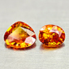 Natural Orange Spessartine Garnet 1.74 Ct. Mixed Shape Gemstone from Namibia