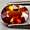 Natural Orange Spessartine Garnet 2.28 Ct. Oval Shape 9.1 x 7.1 Mm. Gemstone