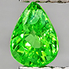 Natural Green Tsavorite Garnet 0.52 Ct. Pear Shape 5.2 x 3.9 Mm Gemstone