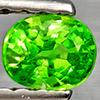 Natural Green Tsavorite Garnet 0.41 Ct. Oval Shape 4.4 x 3.3 Mm Gemstone