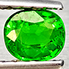 Natural Green Tsavorite Garnet 0.38 Ct. Oval Shape 4.5 x 3.9 Mm Gemstone