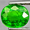 Natural Green Tsavorite Garnet 0.55 Ct. Oval Shape 5.3 x 4.3 Mm Gemstone