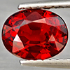 Natural Orangish Red Spessartine Garnet 1.70 Ct. Oval Shape 7.7 x 6 Mm Gemstones From Namibia