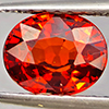 Natural Orangish Red Spessartine Garnet 1.44 Ct. Oval Shape 7 x 5.7 Mm Gemstones From Namibia Natural Orangish Red Spessartine Garnet 1.44 Ct. Oval Shape 7 x 5.7 Mm Gemstones From Namibia