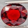 Natural Orangish Red Spessartine Garnet 1.79 Ct. Oval Shape 7.5 x 6.5 Mm Gemstones From Namibia
