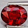 Natural Orangish Red Spessartine Garnet 1.09 Ct. Oval Shape 6.5 x 4 Mm Gemstones From Namibia