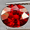 Natural Orangish Red Spessartine Garnet 1.16 Ct. Oval Shape 6.5 x 5.5  Mm Gemstones From Namibia