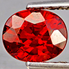 Natural Orangish Red Spessartine Garnet 1.18 Ct. Oval Shape 6.1 x 5  Mm Gemstones From Namibia