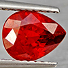 Natural Orangish Red Spessartine Garnet 1.72 Ct. Pear Shape 7.6 x 6.1 Mm Gemstones From Namibia Natural Orangish Red Spessartine Garnet 1.72 Ct. Pear Shape 7.6 x 6.1 Mm Gemstones From Namibia