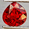 Natural Orangish Red Spessartine Garnet 1.19 Ct. Pear Shape 6.1 x 6.1 Mm Gemstones From Namibia Natural Orangish Red Spessartine Garnet 1.19 Ct. Pear Shape 6.1 x 6.1 Mm Gemstones From Namibia