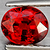 Natural Orangish Red Spessartine Garnet 1.16 Ct. Oval Shape 6.4 x 5.3 Mm Gemstones From Namibia