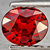 Natural Orangish Red Spessartine Garnet 1.04 Ct. Oval Shape 6.1 x 5.2 Mm Gemstones From Namibia