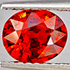 Natural Orangish Red Spessartine Garnet 1.35 Ct. Oval Shape 6.8 x 5.7 Mm Gemstones From Namibia