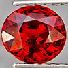 Natural Orangish Red Spessartine Garnet 1.27 Ct. Oval Shape 6.3 x 5.7 Mm Gemstones From Namibia