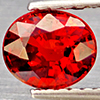 Natural Orangish Red Spessartine Garnet 1.18 Ct. Oval Shape 6.8 x 5.4 Mm Gemstones From Namibia
