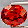 Natural Orangish Red Spessartine Garnet 1.03 Ct. Oval Shape 6.2 x 5 Mm Gemstones From Namibia
