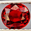 Natural Orangish Red Spessartine Garnet 0.80 Ct. Oval Shape 5.5 x 5 Mm Gemstones From Namibia