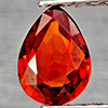 Natural Orangish Red Spessartine Garnet 0.58 Ct. Pear Shape 6.2 x 4.5 Mm Gemstones From Namibia Natural Orangish Red Spessartine Garnet 0.58 Ct. Pear Shape 6.2 x 4.5 Mm Gemstones From Namibia