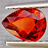 Natural Orangish Red Spessartine Garnet 0.81 Ct. Pear Shape 6.5 x 5 Mm Gemstones From Namibia Natural Orangish Red Spessartine Garnet 0.81 Ct. Pear Shape 6.5 x 5 Mm Gemstones From Namibia