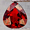 Natural Orangish Red Spessartine Garnet 0.68 Ct. Pear Shape 6.2 x 4.8 Mm Gemstones From Namibia Natural Orangish Red Spessartine Garnet 0.68 Ct. Pear Shape 6.2 x 4.8 Mm Gemstones From Namibia