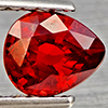 Natural Orangish Red Spessartine Garnet 0.96 Ct. Pear Shape 6 x 5.1 Mm Gemstones From Namibia Natural Orangish Red Spessartine Garnet 0.96 Ct. Pear Shape 6 x 5.1 Mm Gemstones From Namibia