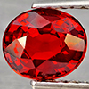 Natural Orangish Red Spessartine Garnet 0.77 Ct. Oval Shape 6.6 x 5.7 Mm Gemstones From Namibia Natural Orangish Red Spessartine Garnet 0.77 Ct. Oval Shape 6.6 x 5.7 Mm Gemstones From Namibia