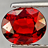 Natural Orangish Red Spessartine Garnet 1.21 Ct. Oval Shape 6.8 x 5.8 Mm Gemstones From Namibia Natural Orangish Red Spessartine Garnet 1.21 Ct. Oval Shape 6.8 x 5.8 Mm Gemstones From Namibia