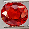 Natural Orangish Red Spessartine Garnet 1.51 Ct. Oval Shape 6.8 x 6 Mm Gemstones From Namibia